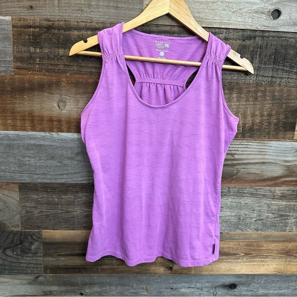 Mountain Hardwear Women's Athletic Sleeveless Tank Top Purple Size Small‎
